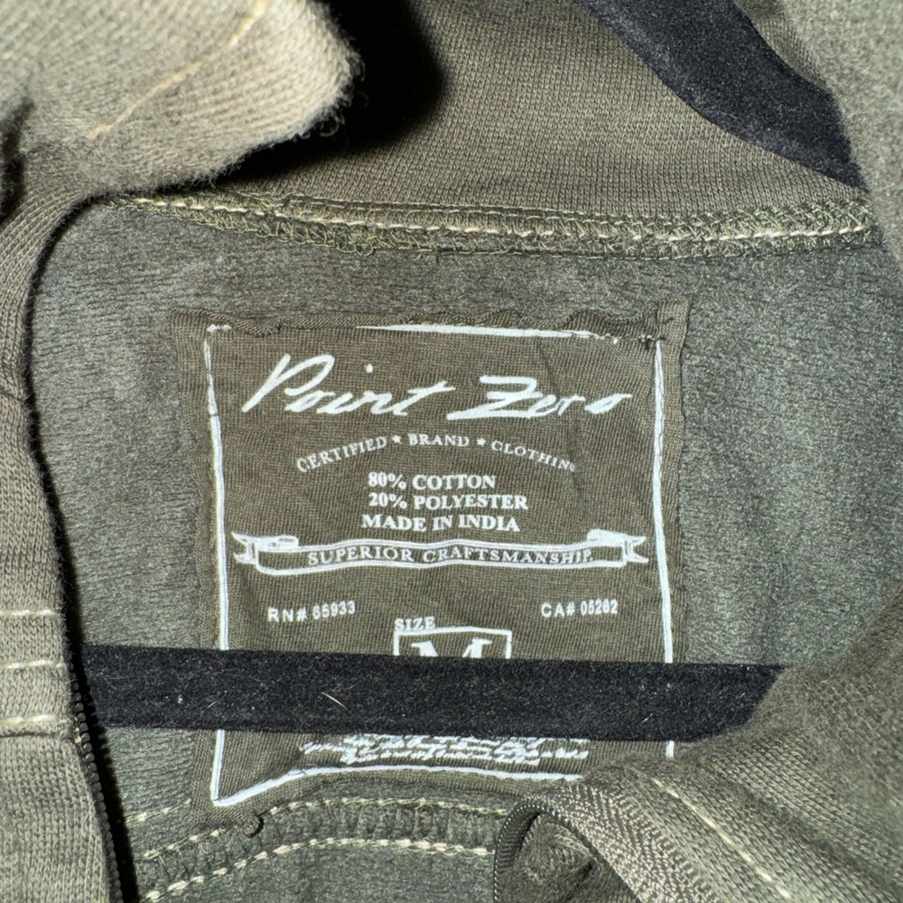 Point Zero Dark Olive Military Jacket - Picture 4 of 6